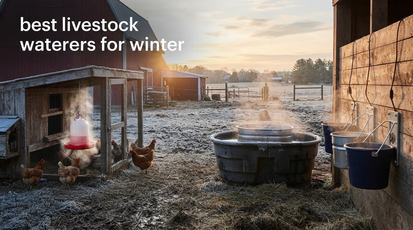 best livestock waterers for winter