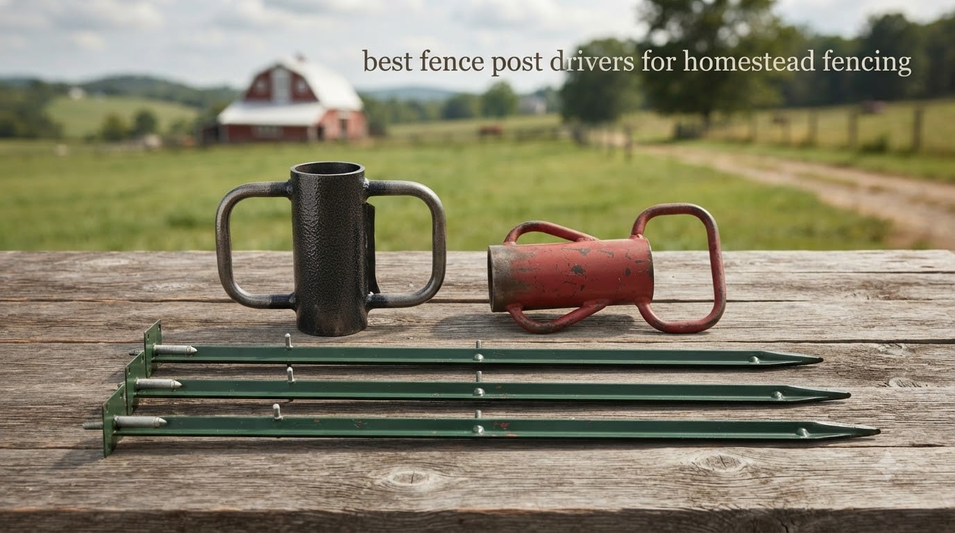 best fence post drivers for homestead fencing
