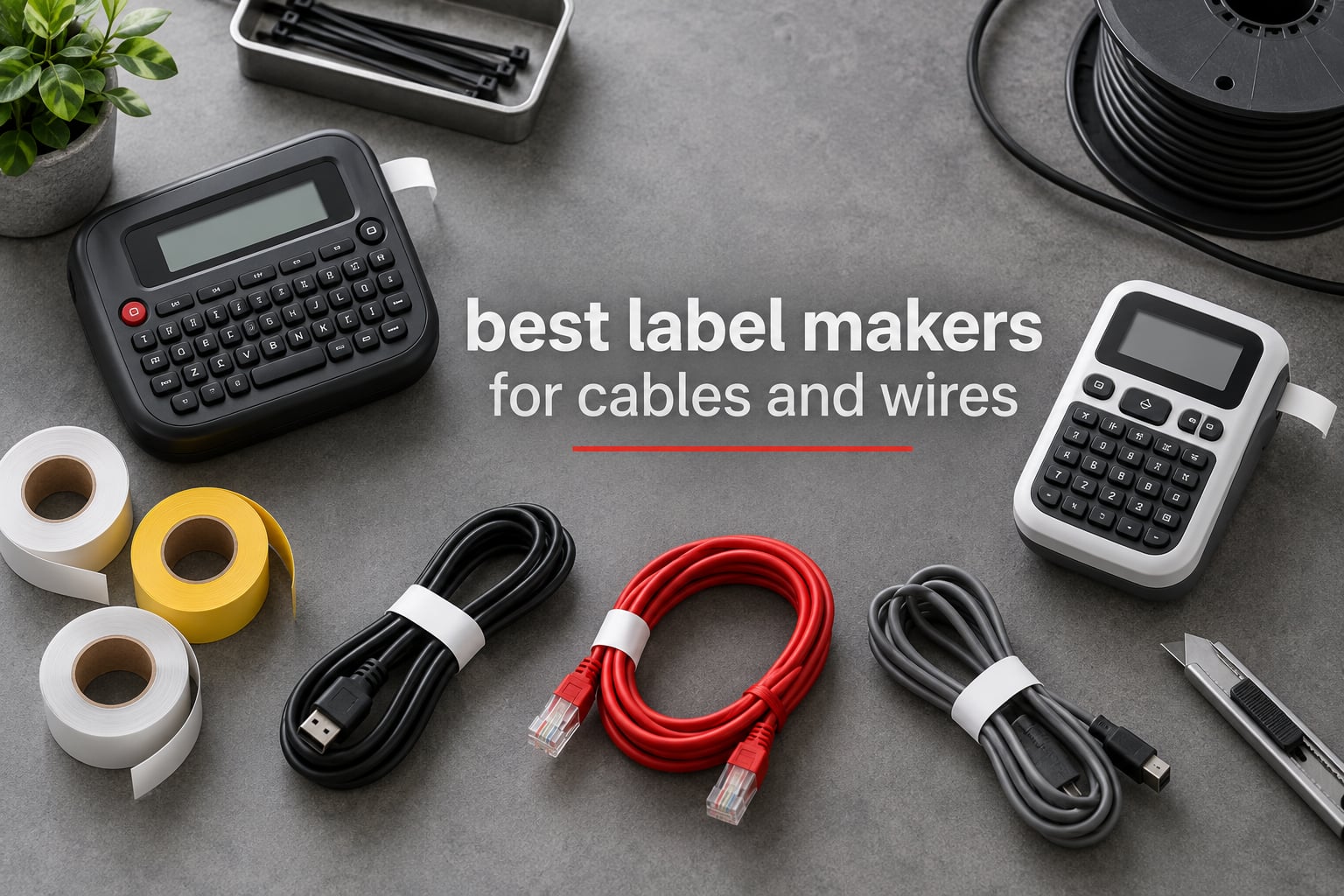 best label makers for cables and wires