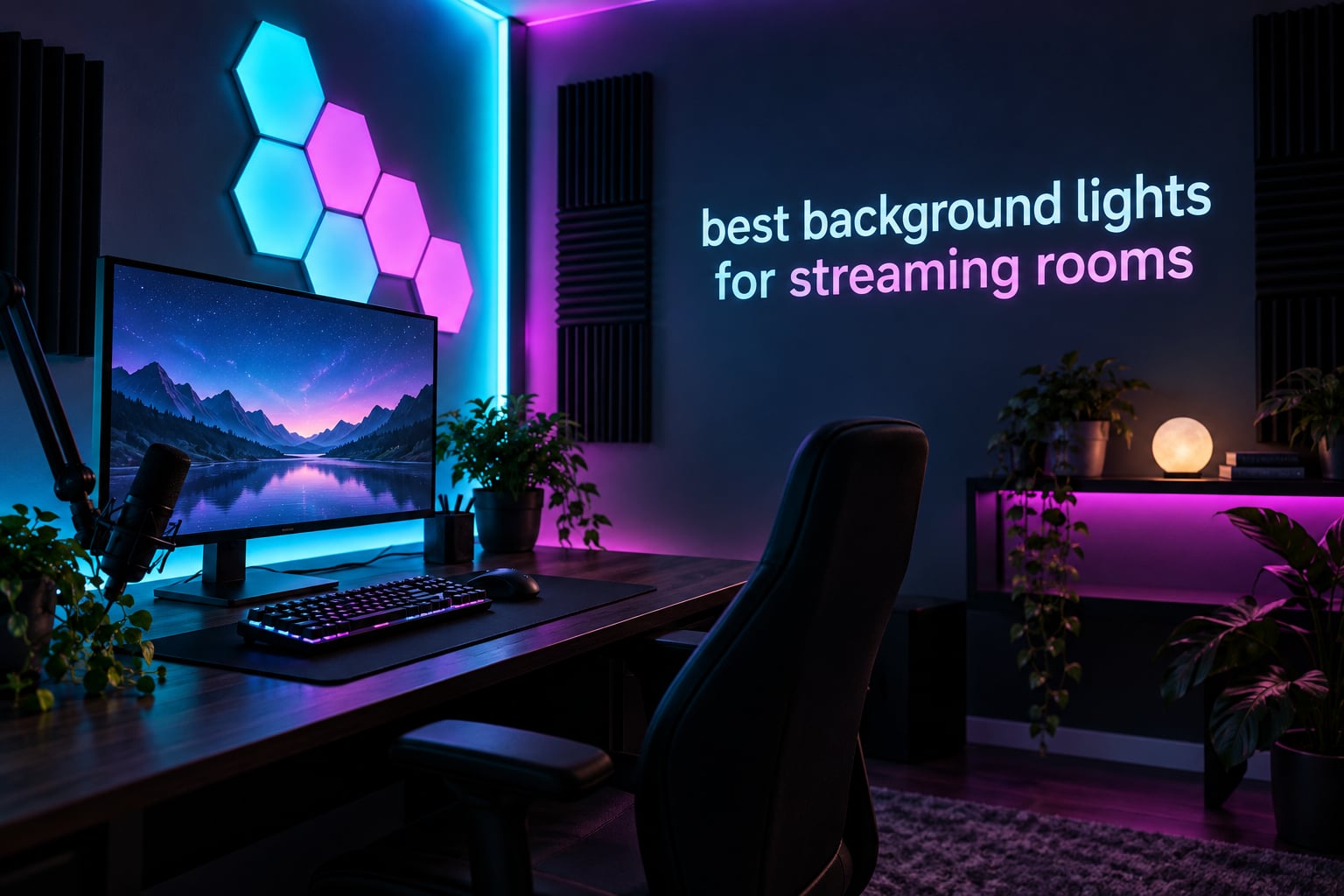 best background lights for streaming rooms