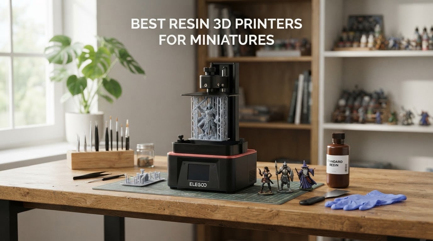 best resin 3d printers for miniatures