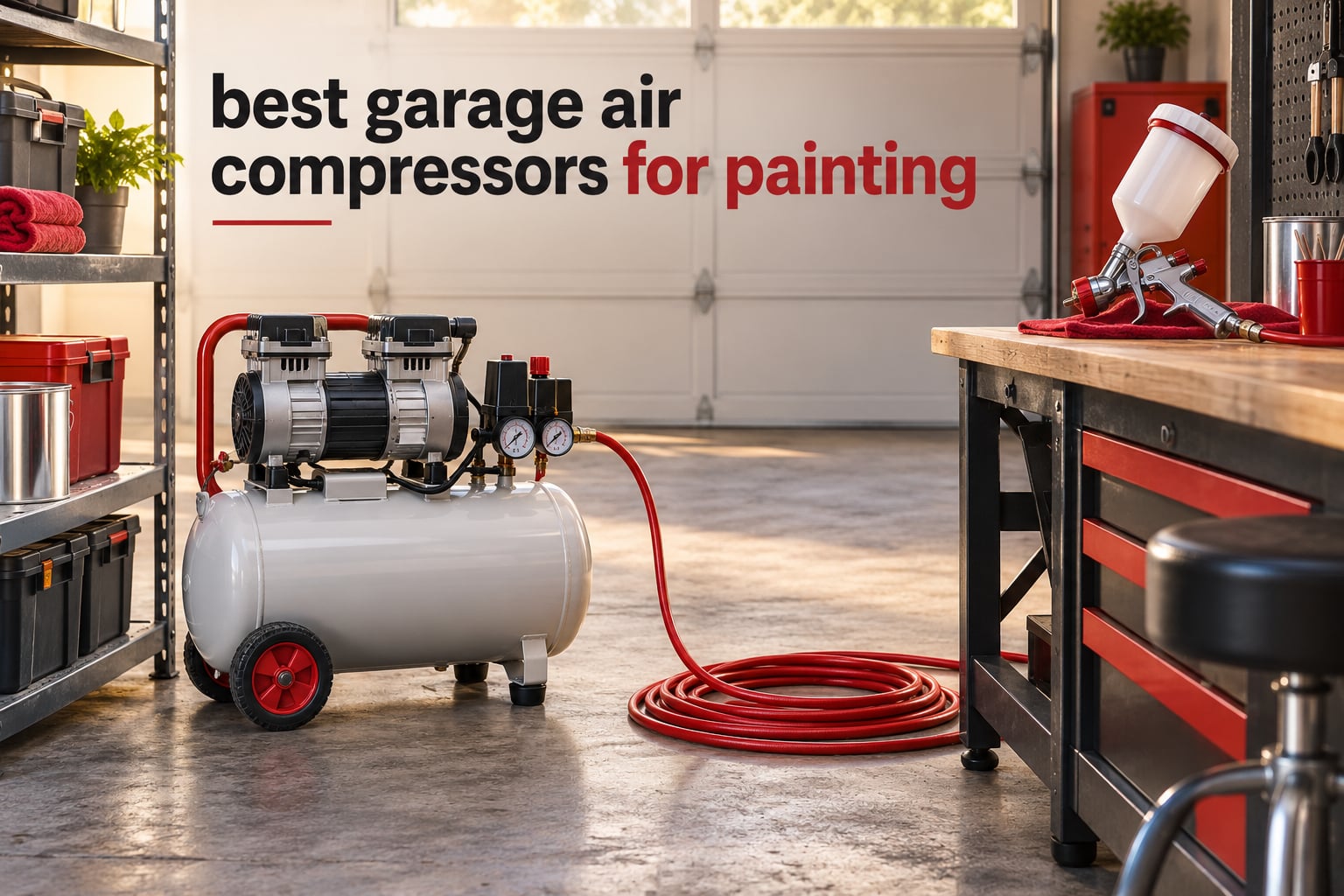 best garage air compressors for painting
