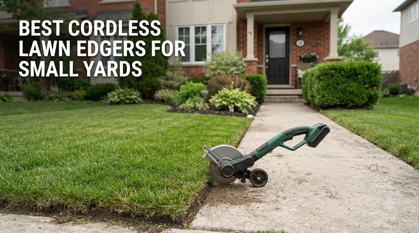 best cordless lawn edgers for small yards