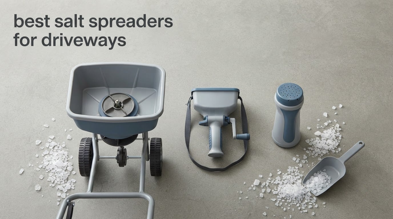 best salt spreaders for driveways