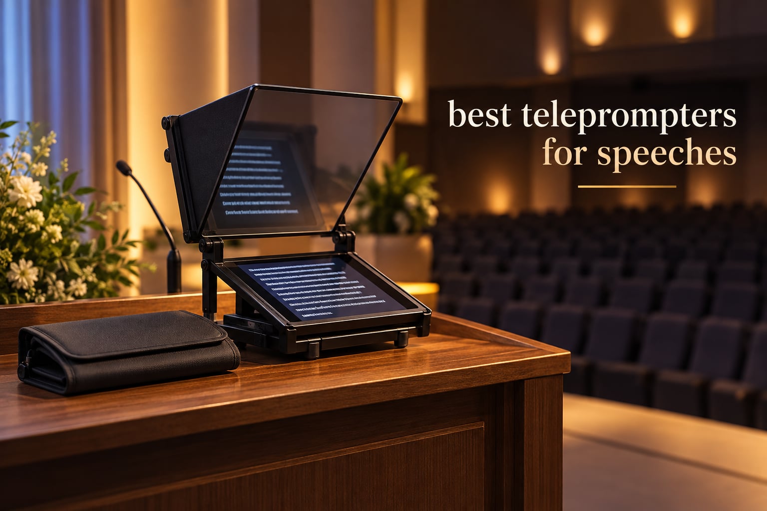 best teleprompters for speeches