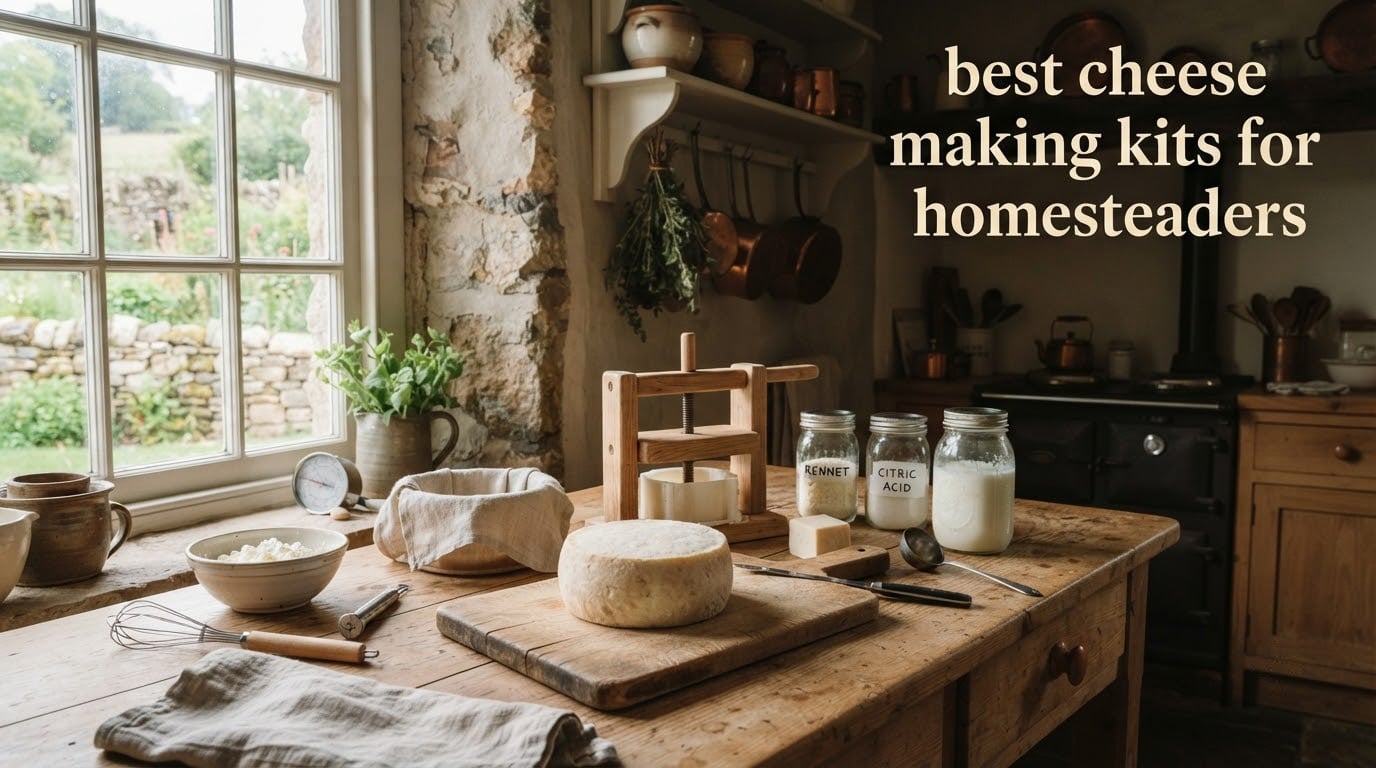 best cheese making kits for homesteaders
