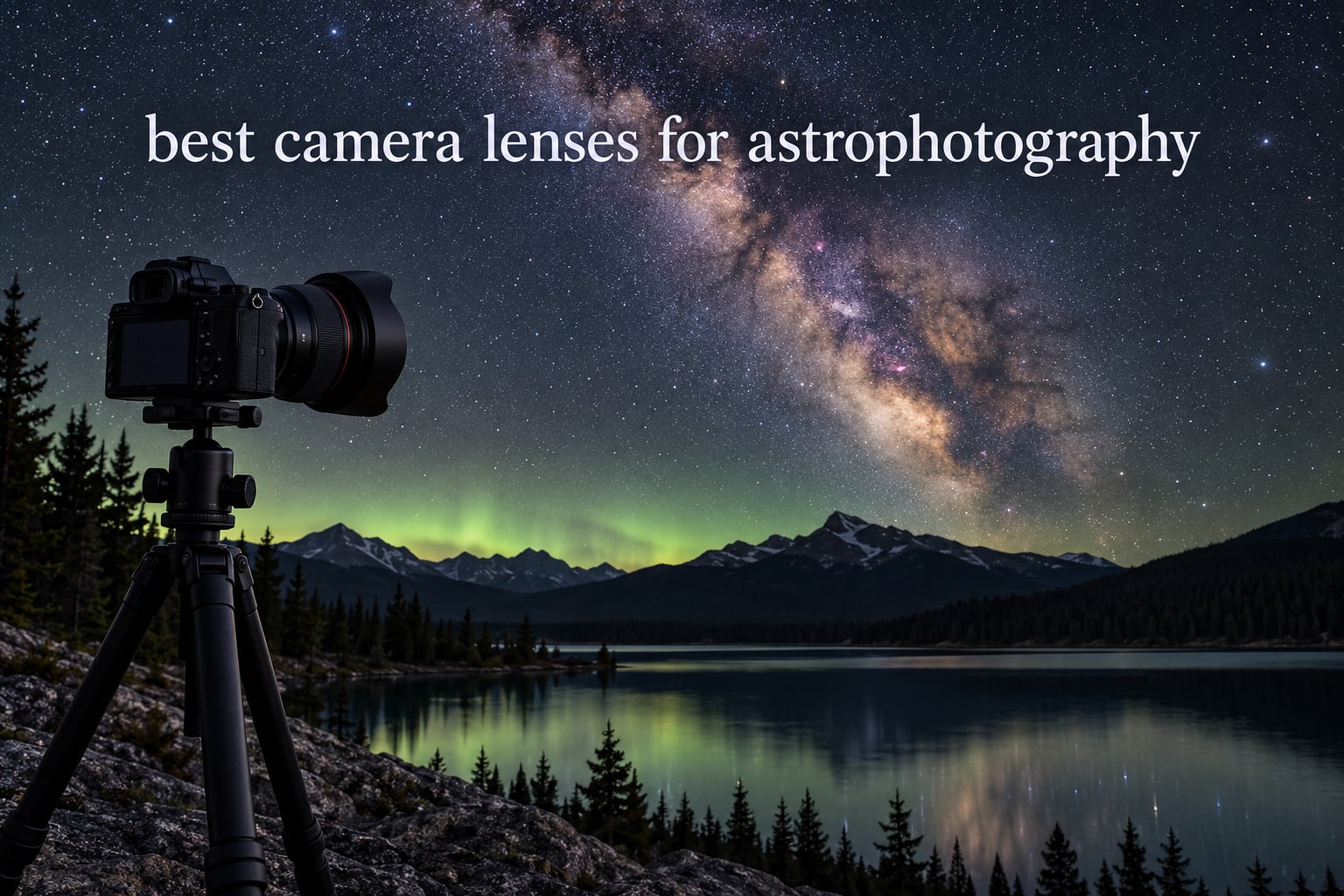 best camera lenses for astrophotography