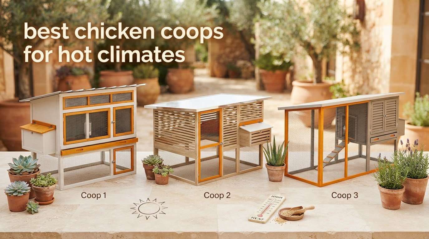 best chicken coops for hot climates