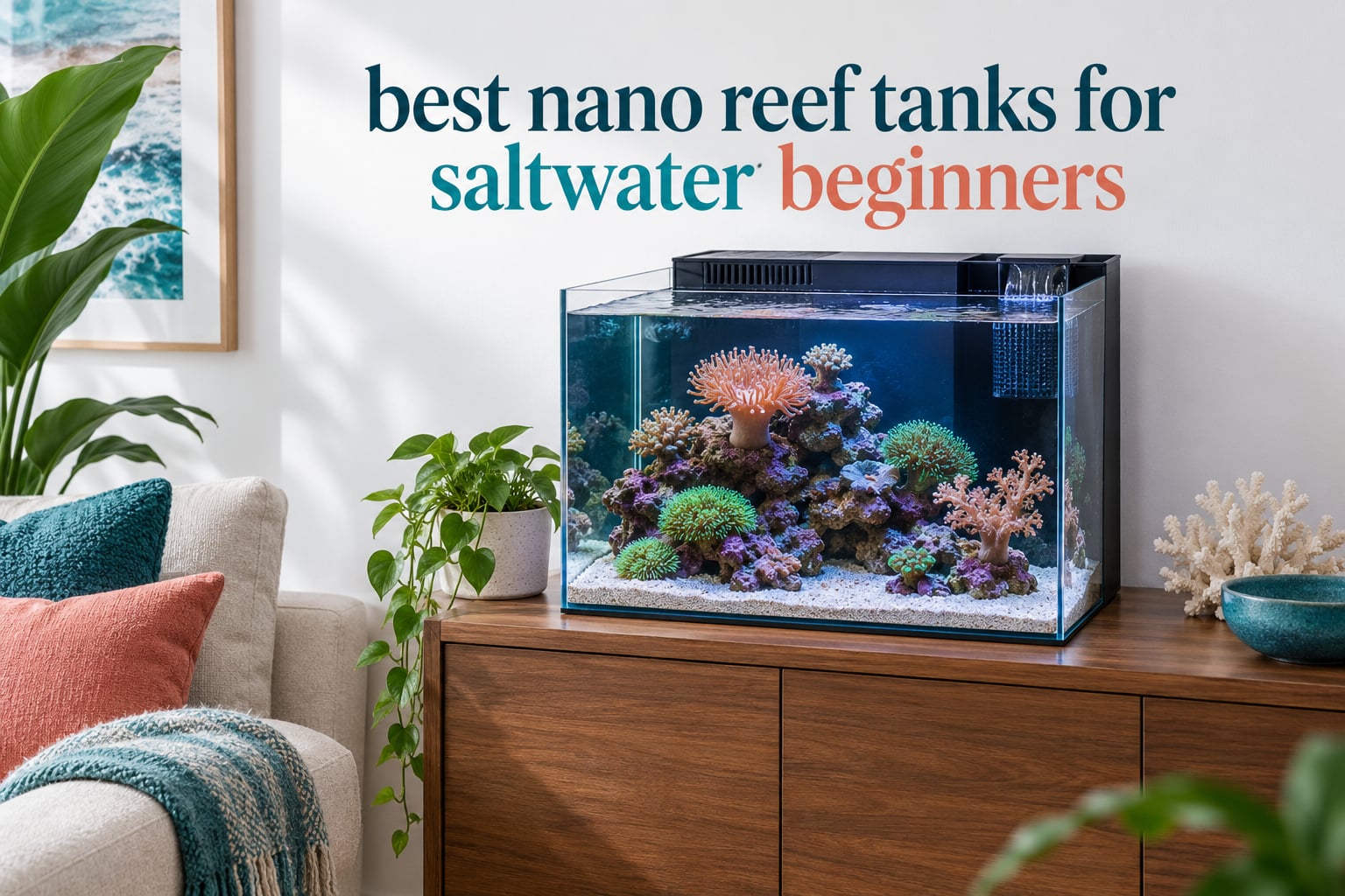 best nano reef tanks for saltwater beginners