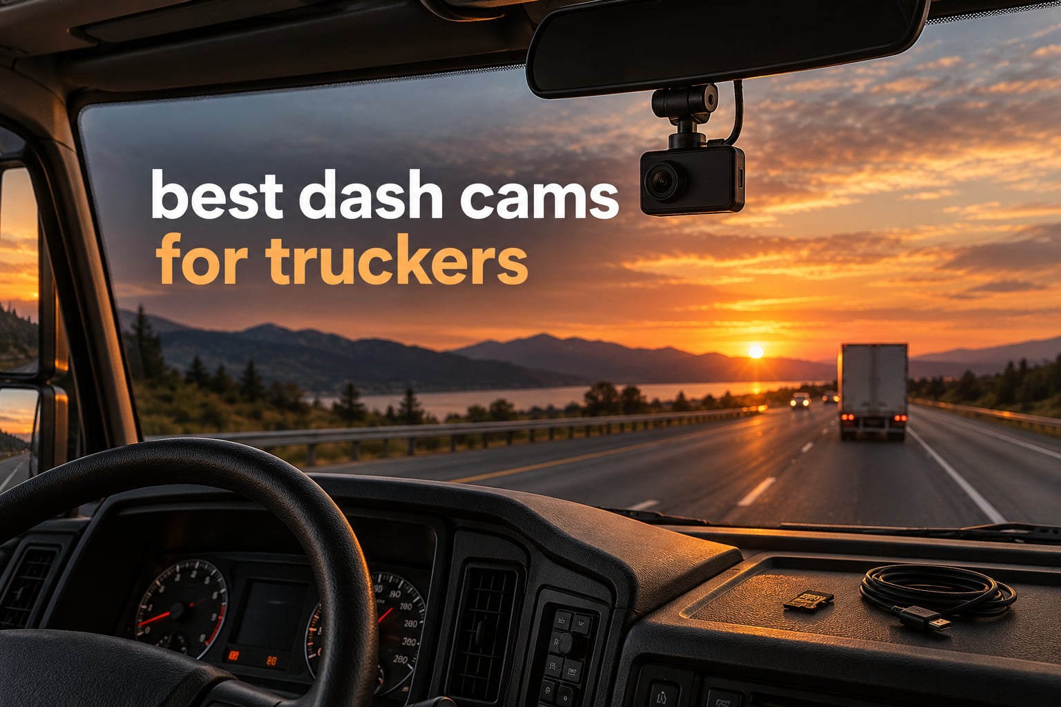 best dash cams for truckers