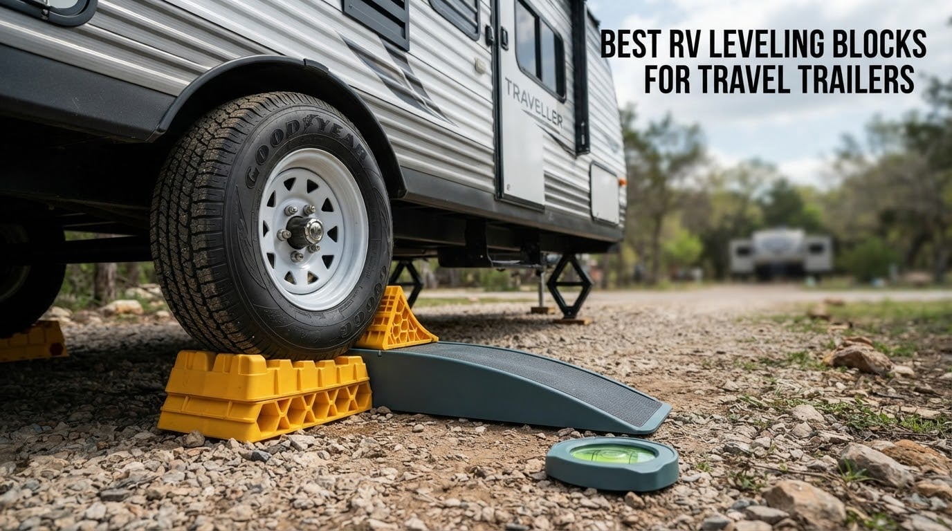 best rv leveling blocks for travel trailers