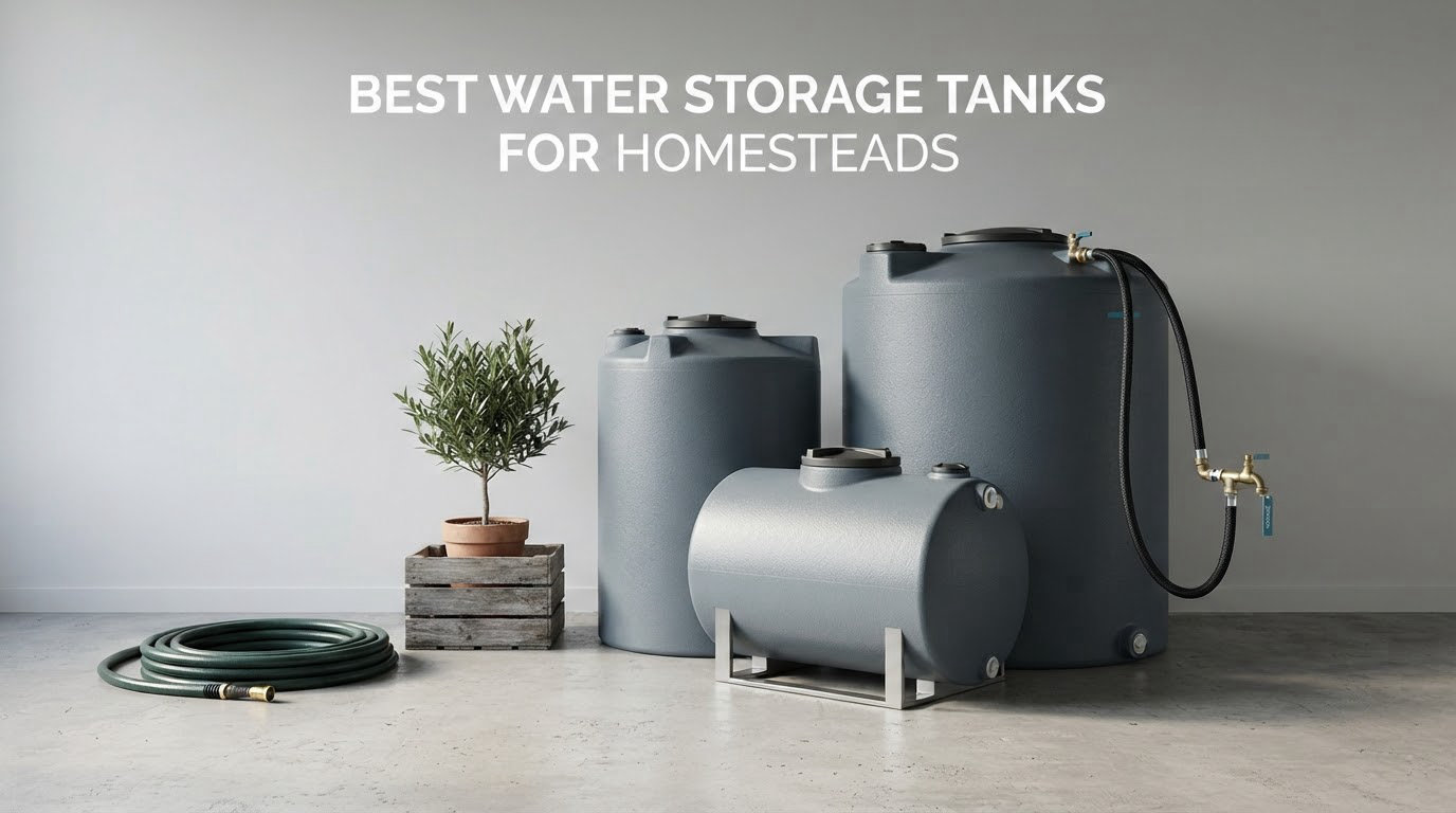 best water storage tanks for homesteads