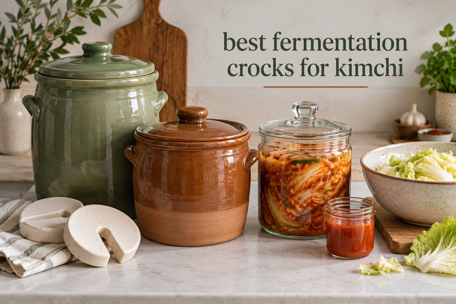 best fermentation crocks for kimchi