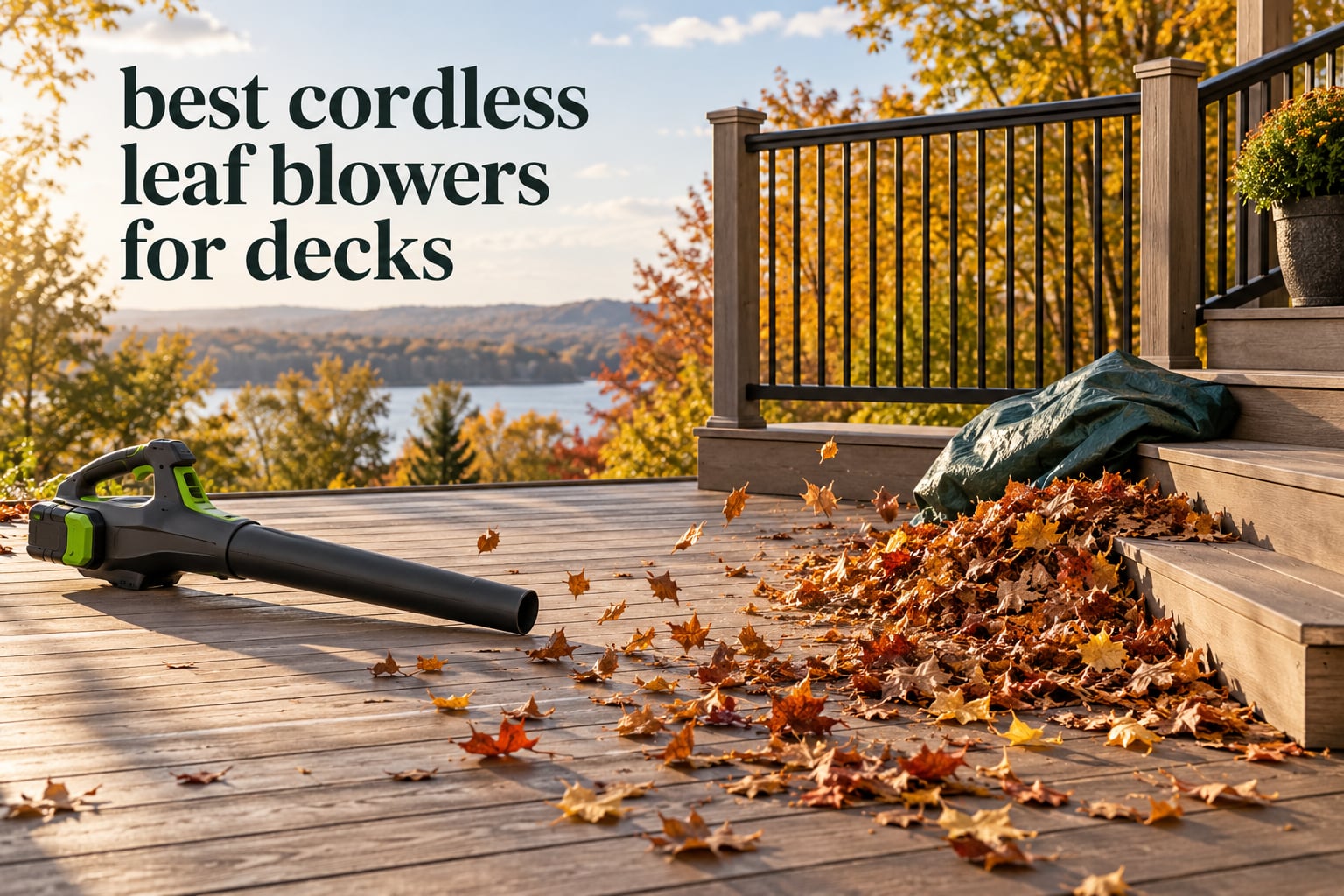 best cordless leaf blowers for decks