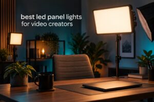 best led panel lights for video creators