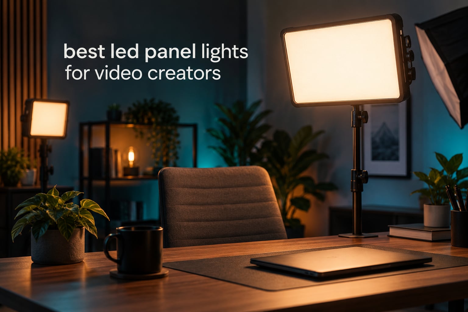 best led panel lights for video creators
