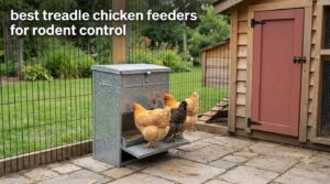best treadle chicken feeders for rodent control