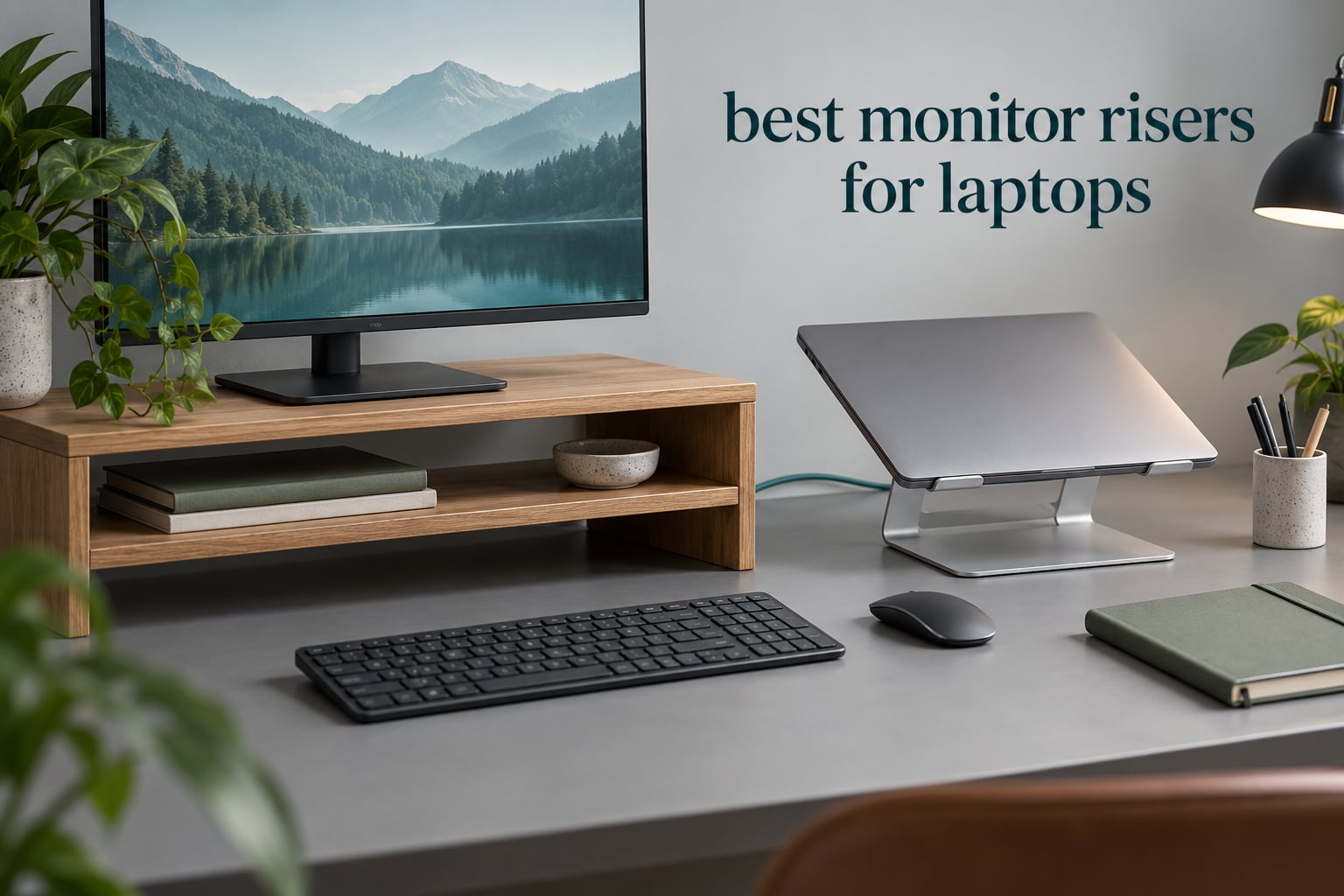 best monitor risers for laptops