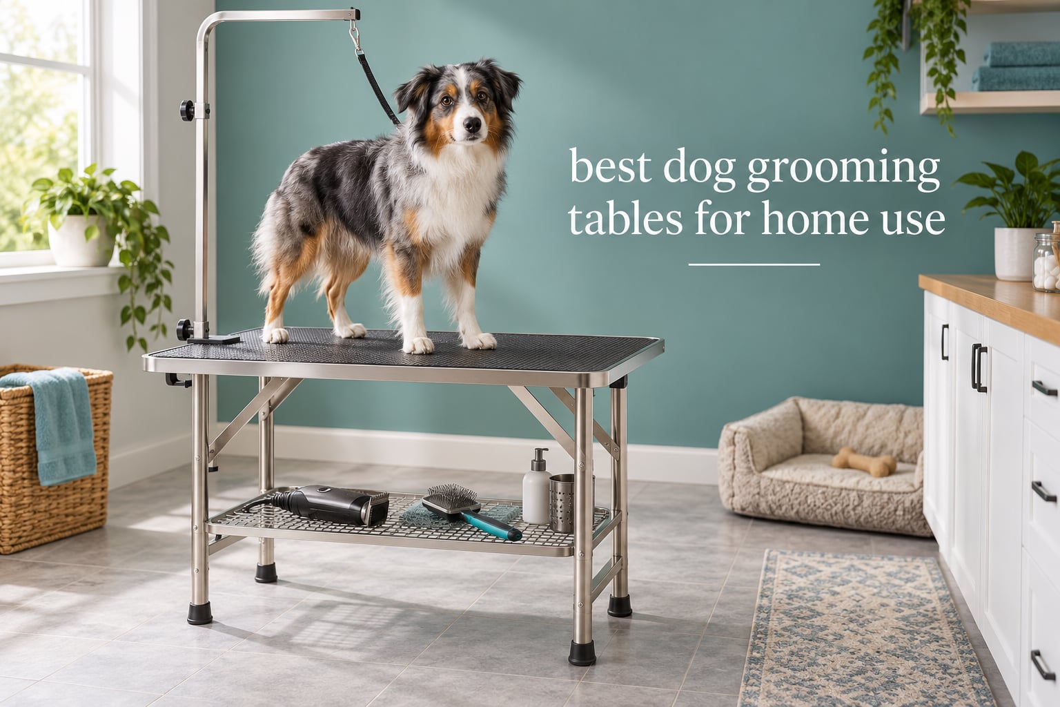 best dog grooming tables for home use