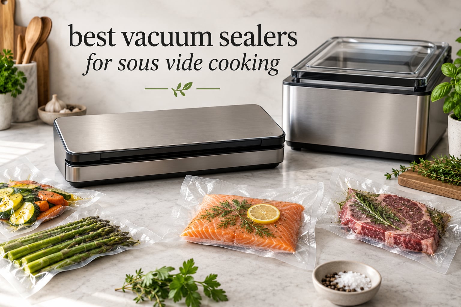 best vacuum sealers for sous vide cooking