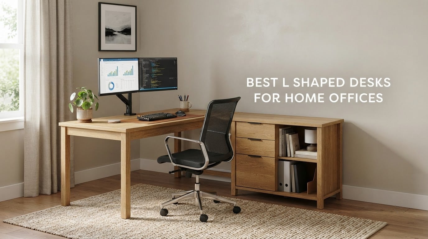 best l shaped desks for home offices