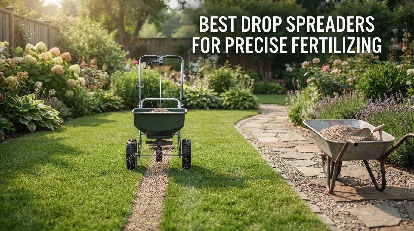 best drop spreaders for precise fertilizing