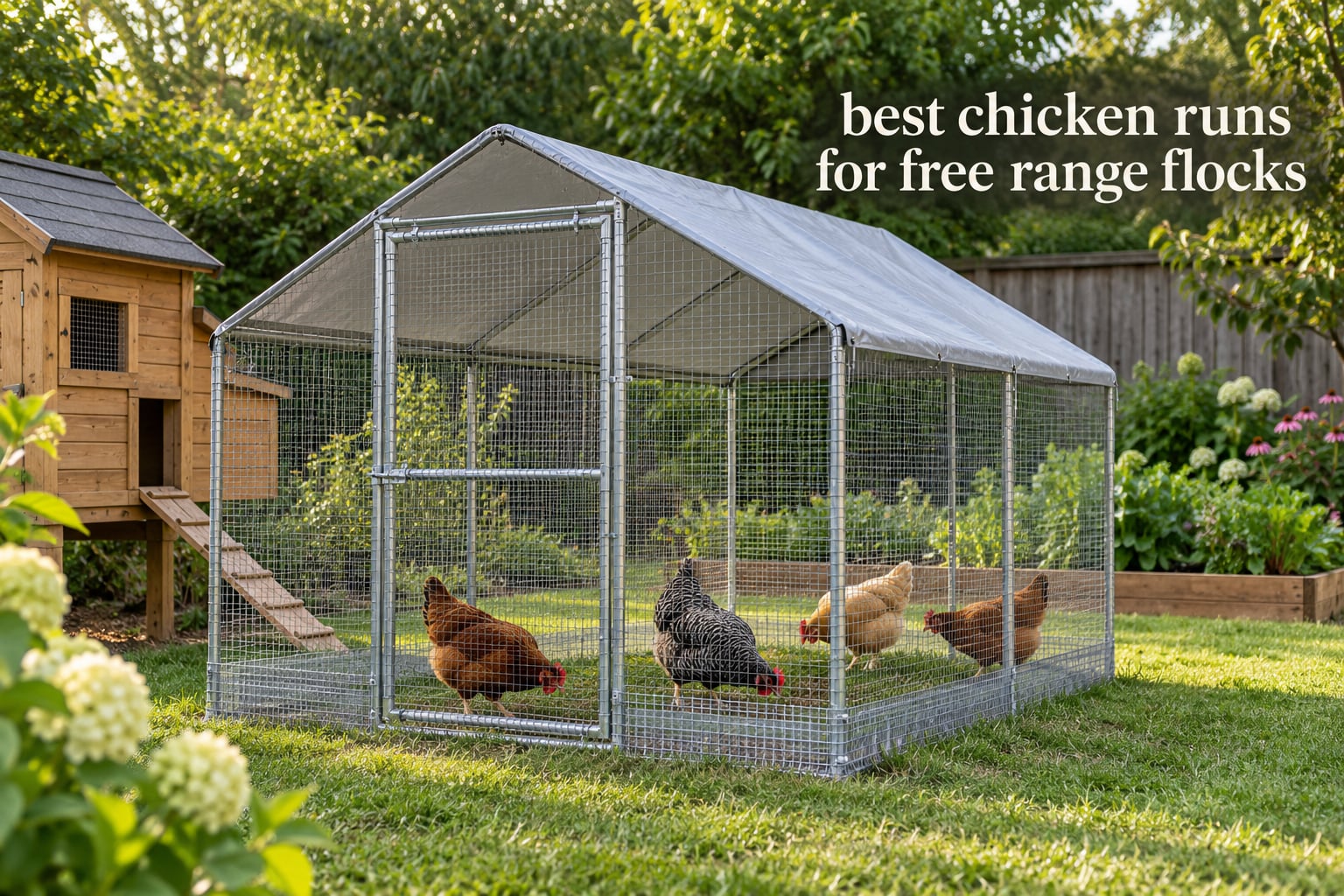 best chicken runs for free range flocks