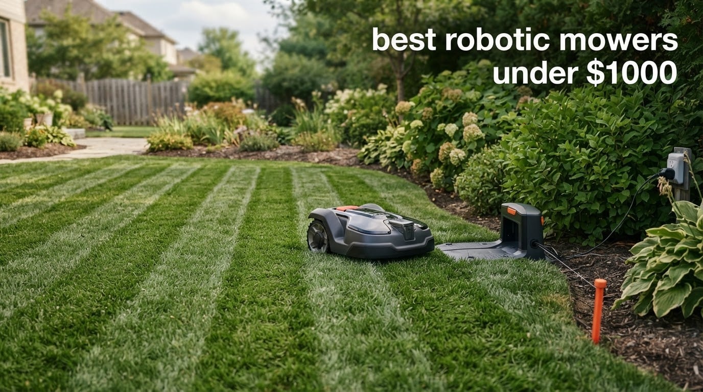 best robotic mowers under $1000