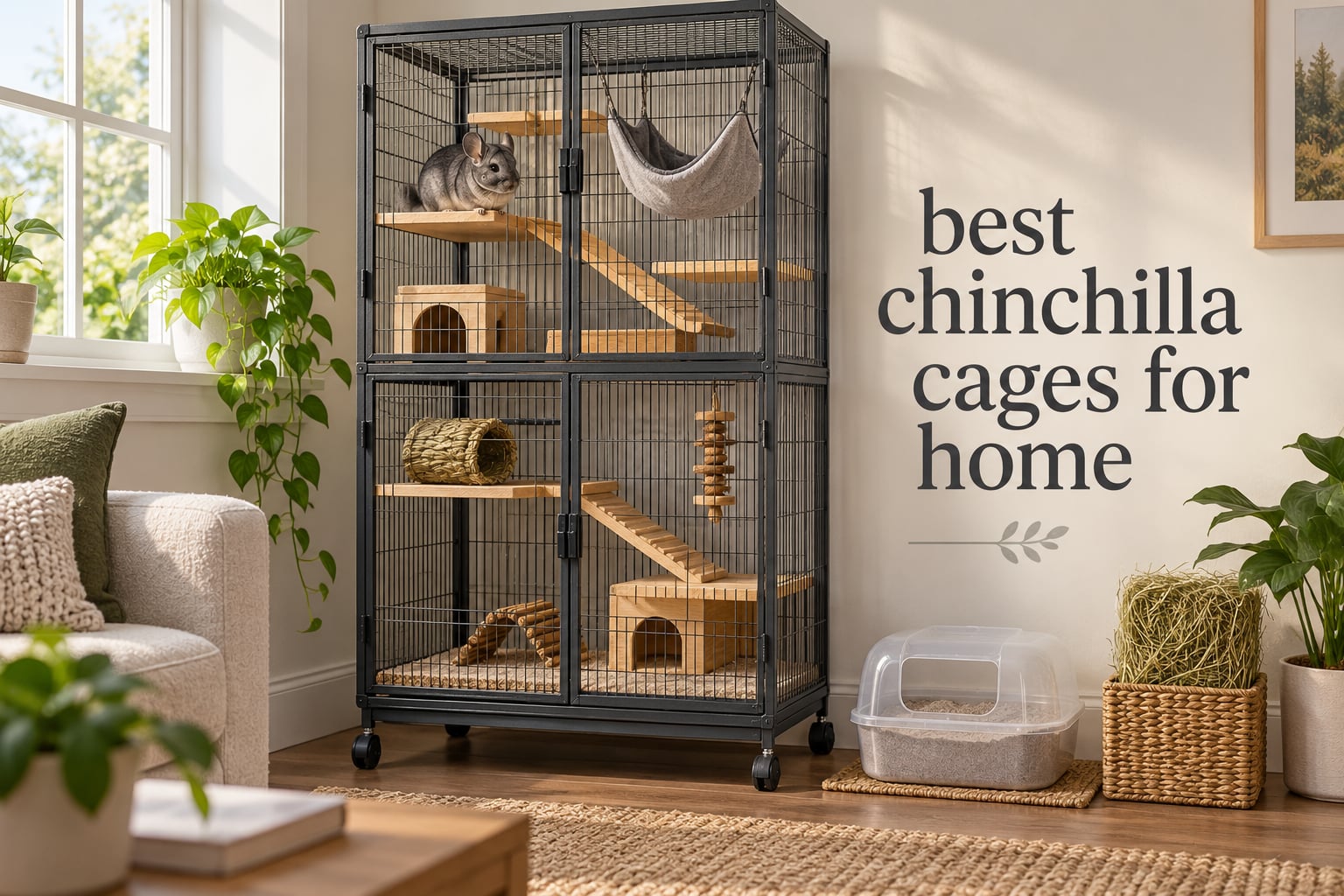 best chinchilla cages for home