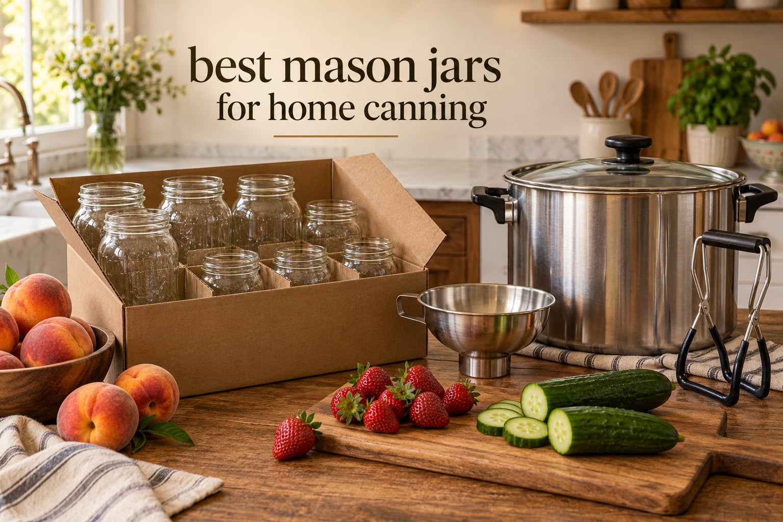 best mason jars for home canning
