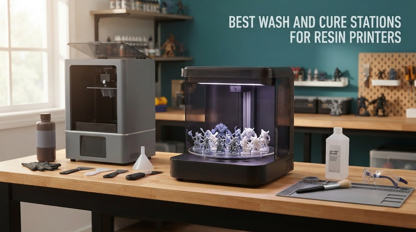 best wash and cure stations for resin printers