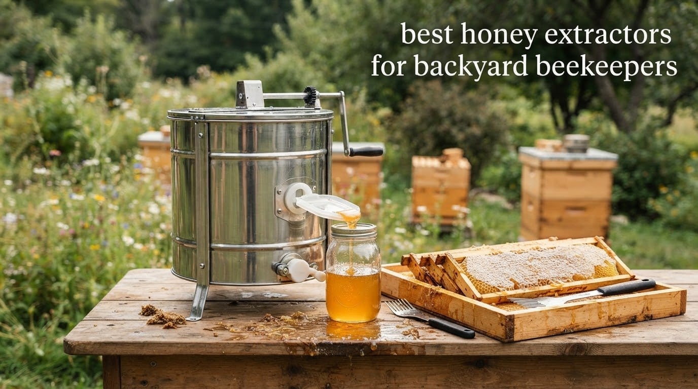 best honey extractors for backyard beekeepers