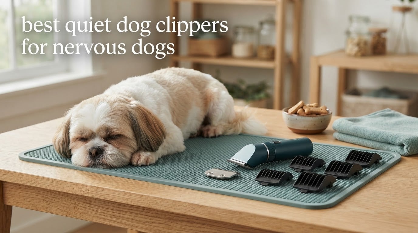 best quiet dog clippers for nervous dogs