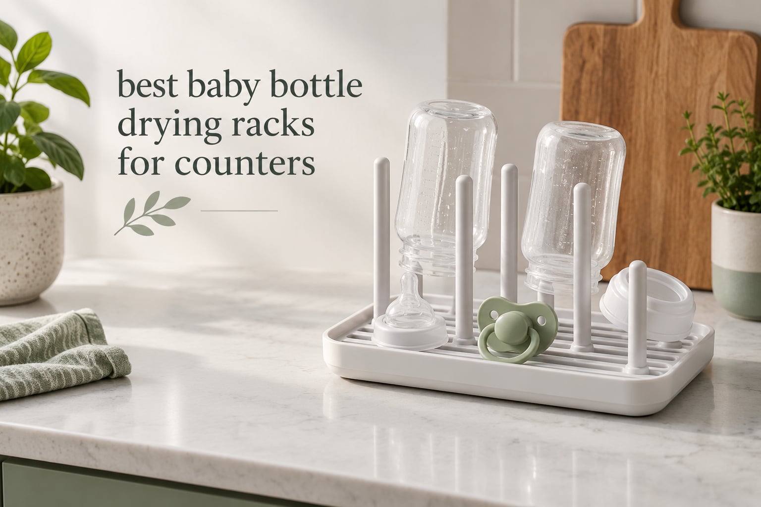 best baby bottle drying racks for counters