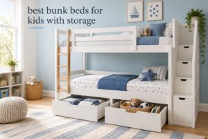 best bunk beds for kids with storage