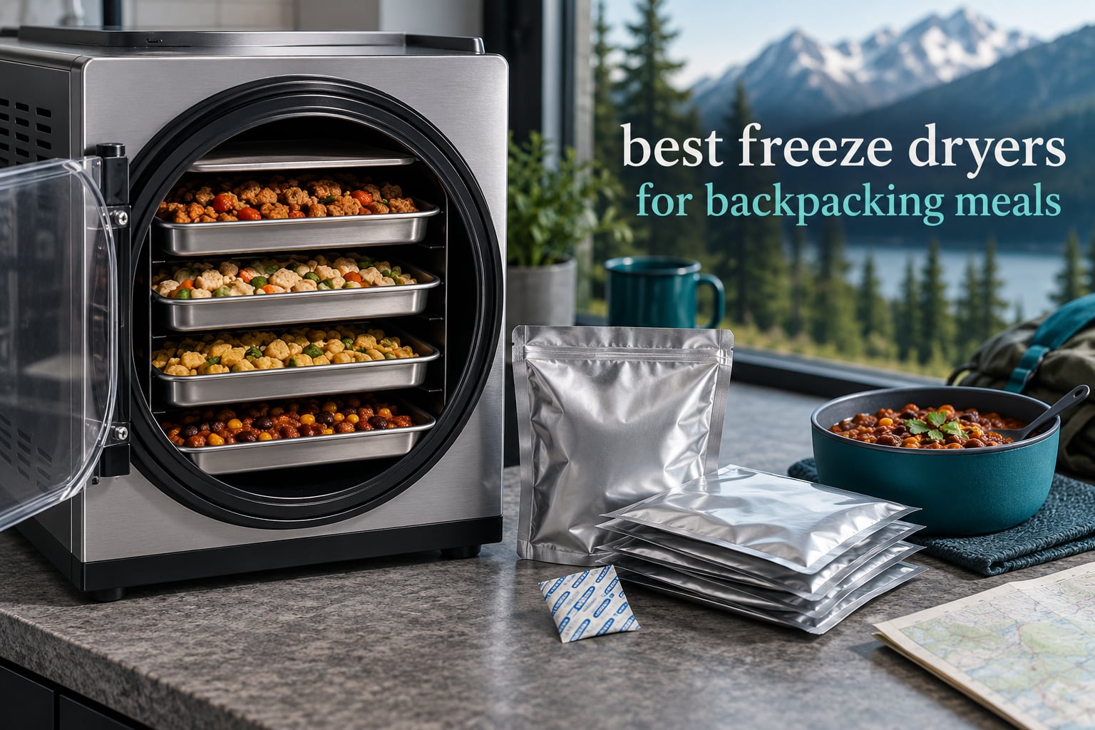 best freeze dryers for backpacking meals