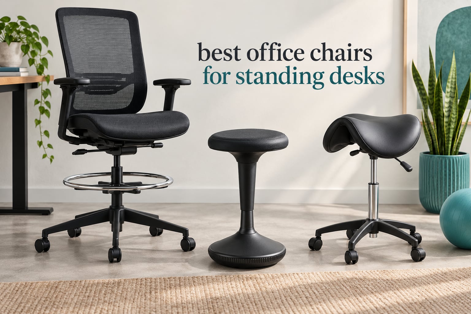 best office chairs for standing desks