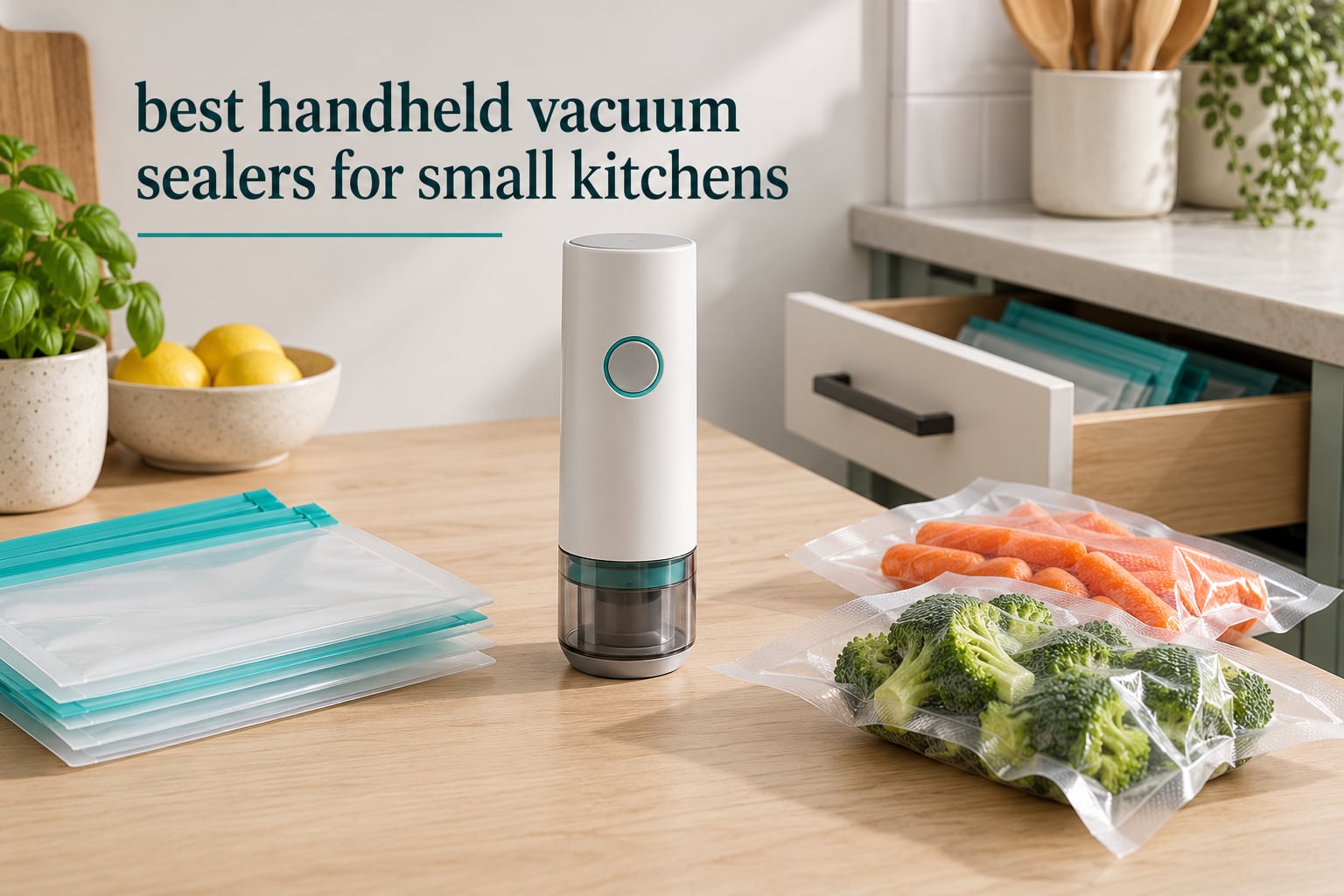 best handheld vacuum sealers for small kitchens
