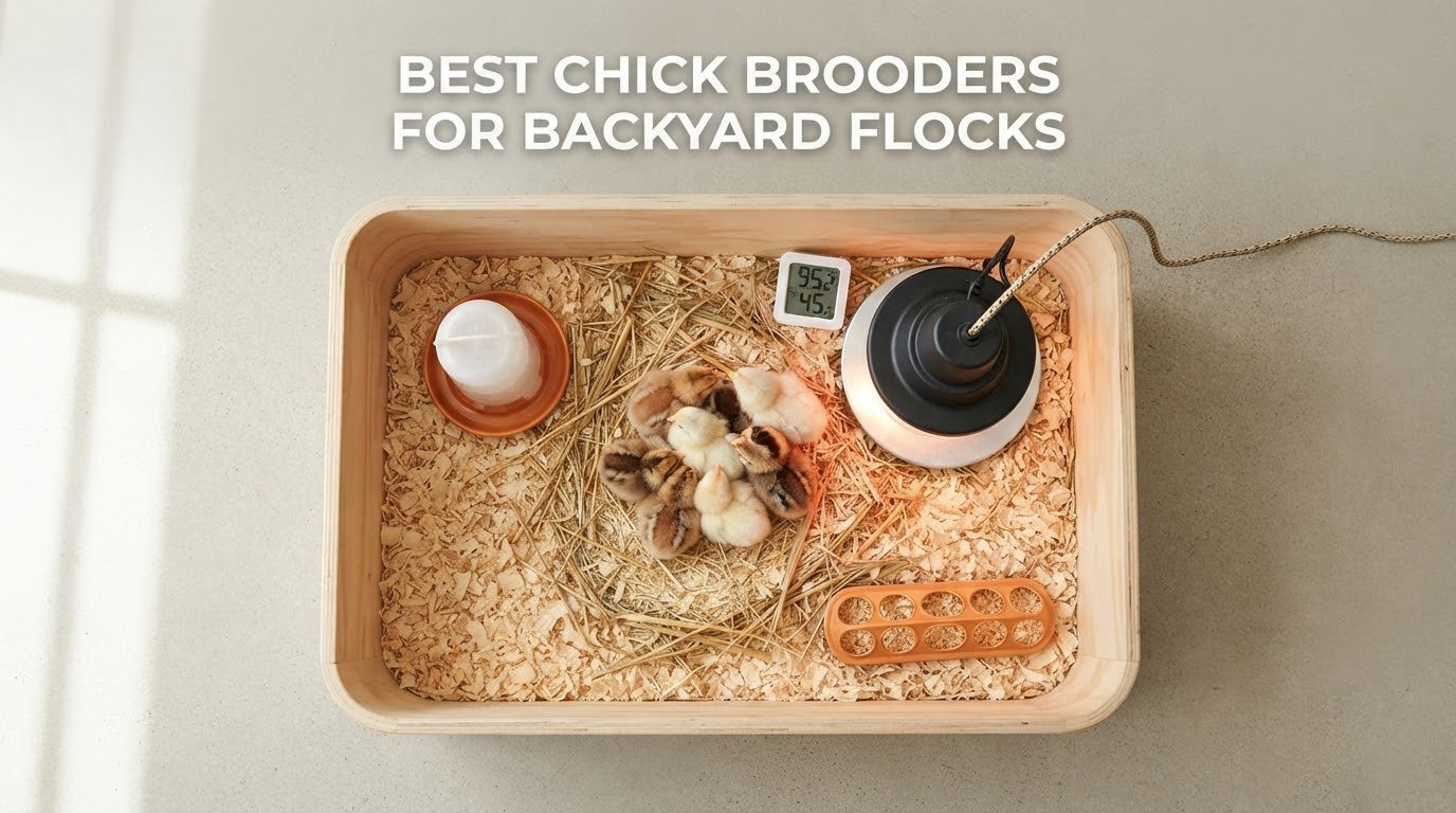 best chick brooders for backyard flocks