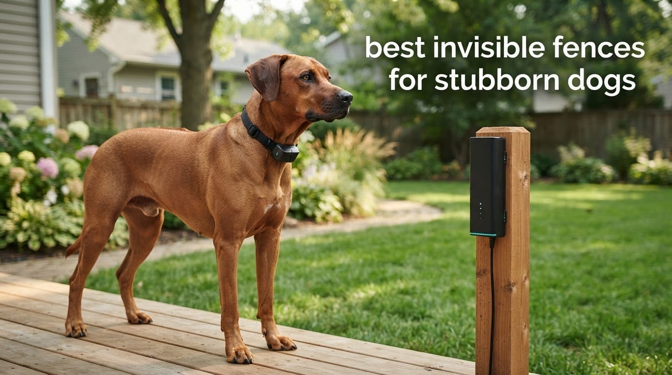 best invisible fences for stubborn dogs