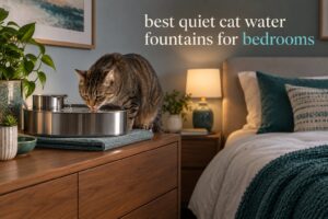 best quiet cat water fountains for bedrooms