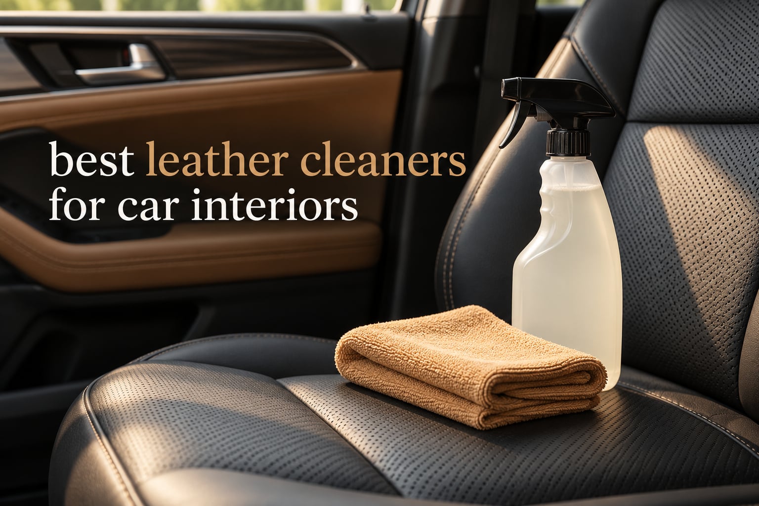best leather cleaners for car interiors