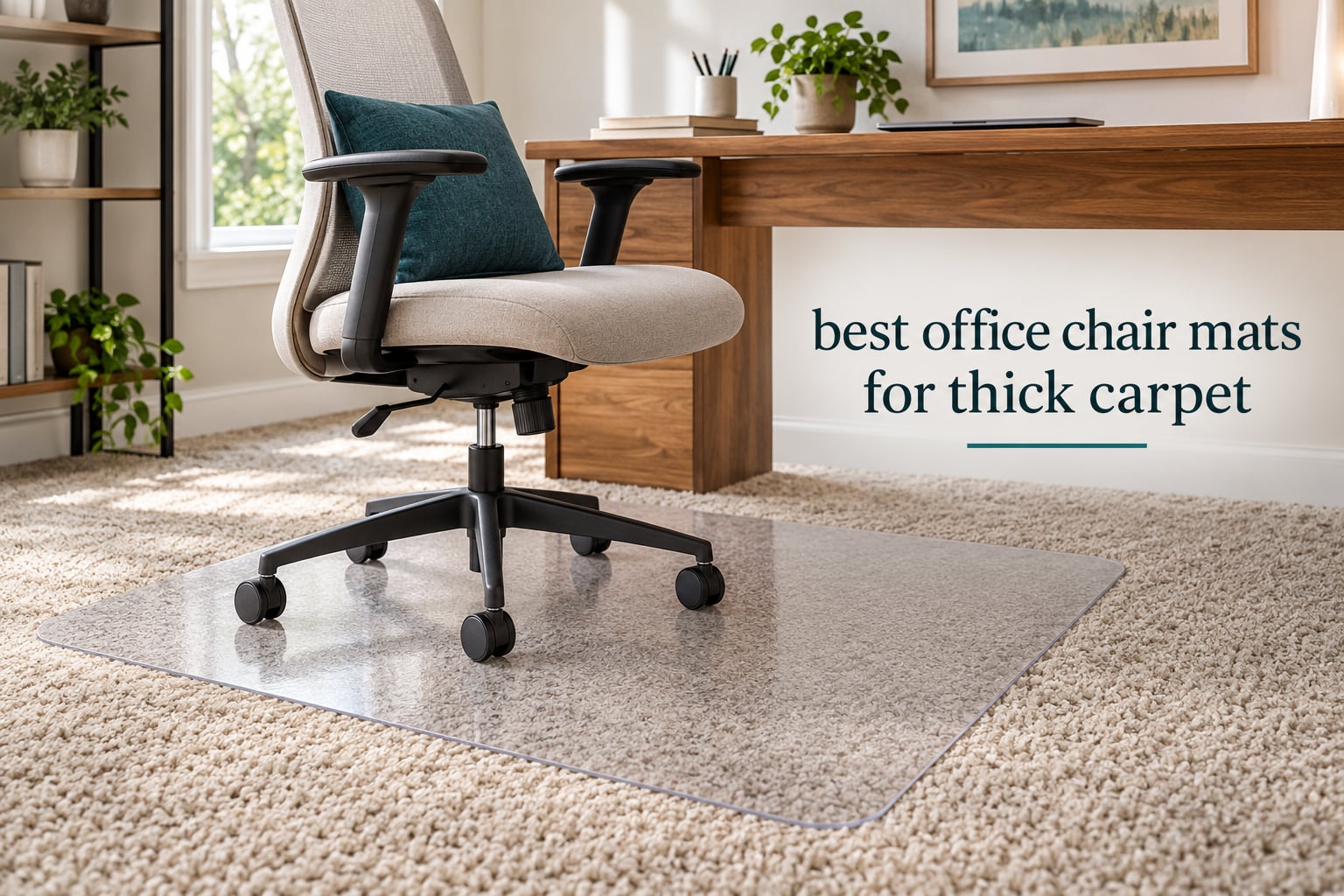 best office chair mats for thick carpet