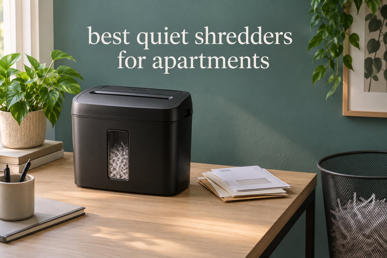 best quiet shredders for apartments