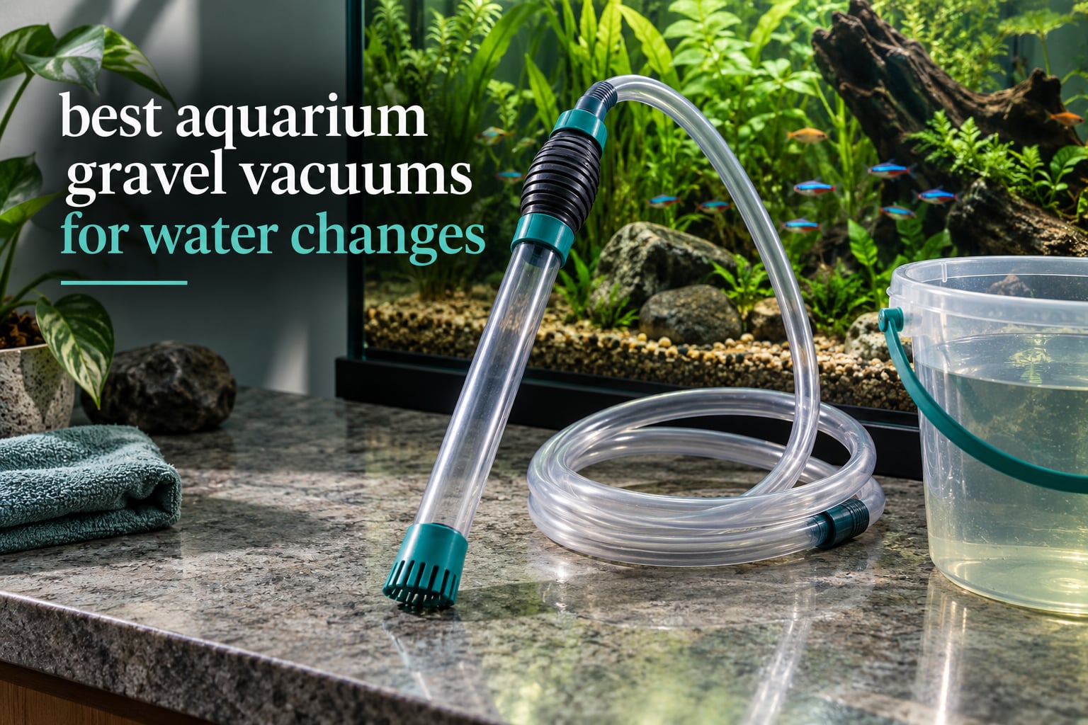 best aquarium gravel vacuums for water changes