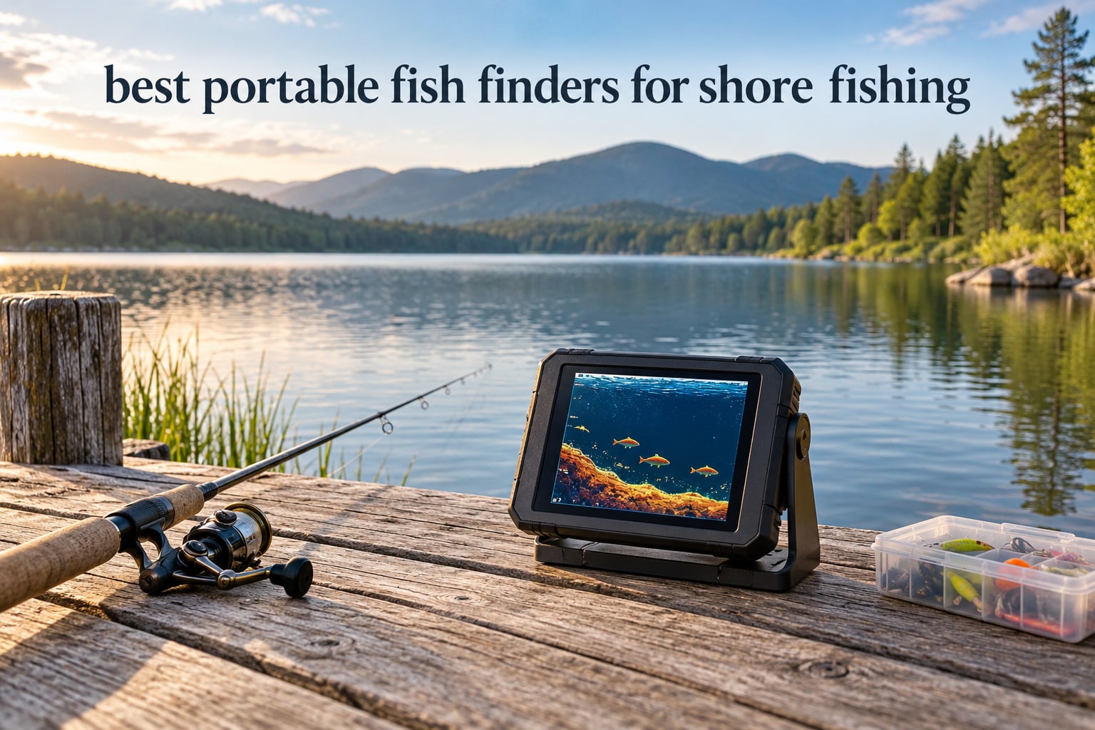 best portable fish finders for shore fishing