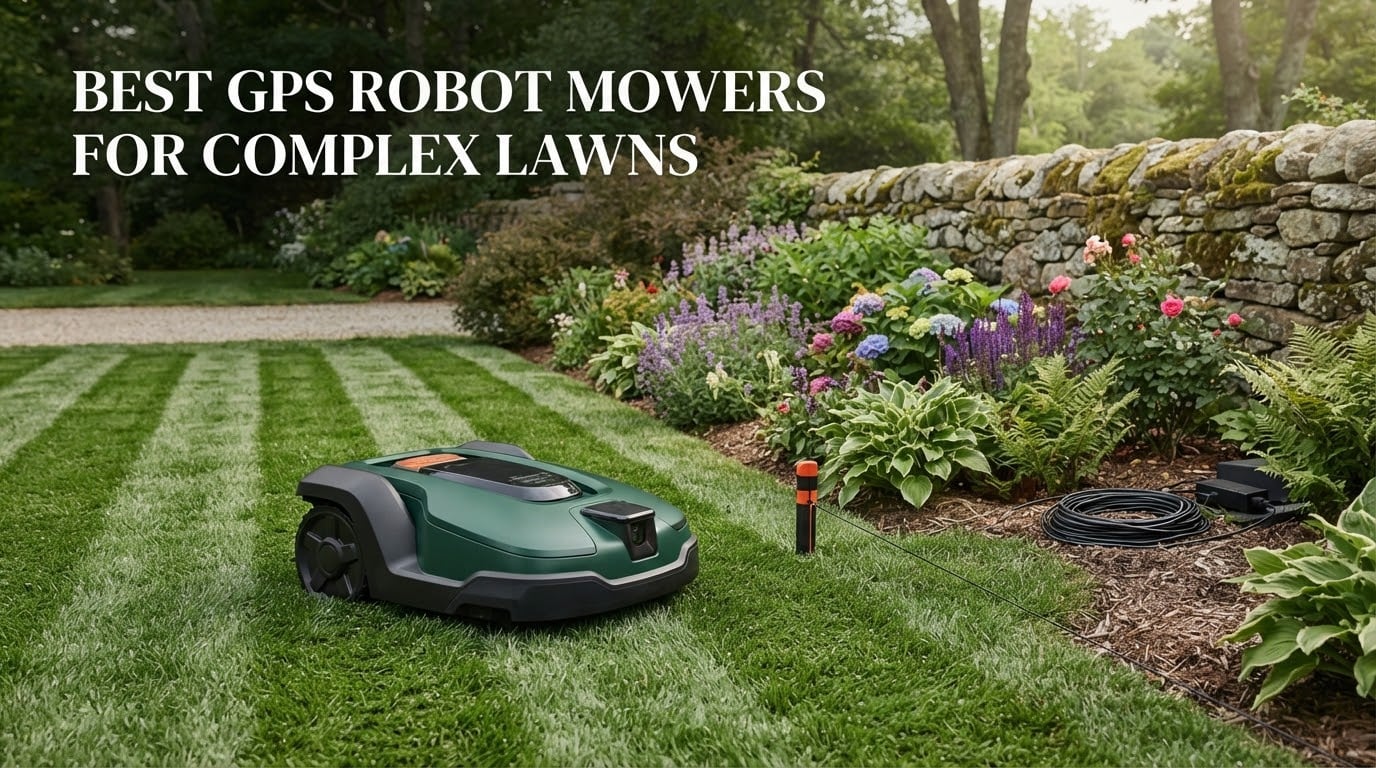 best gps robot mowers for complex lawns