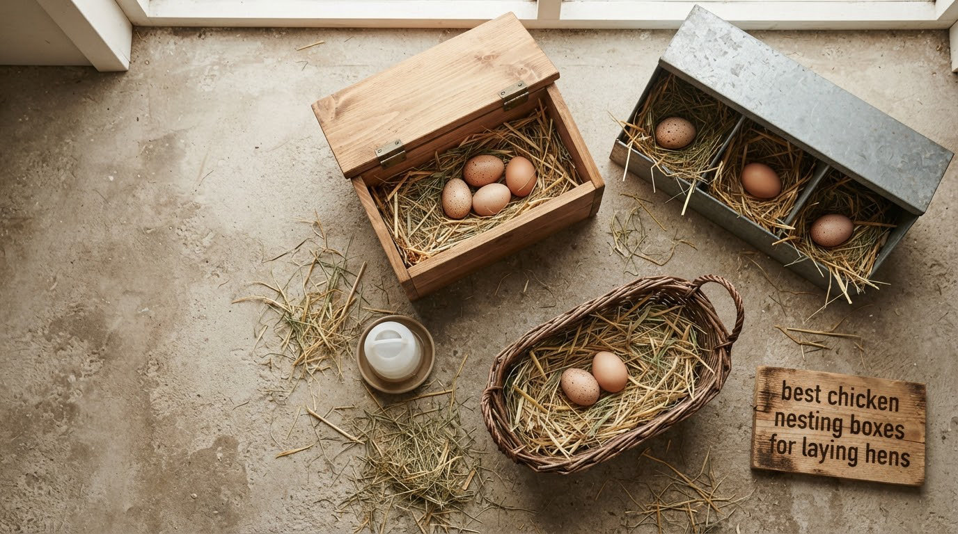 best chicken nesting boxes for laying hens
