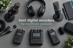 best digital recorders for multitrack podcasts