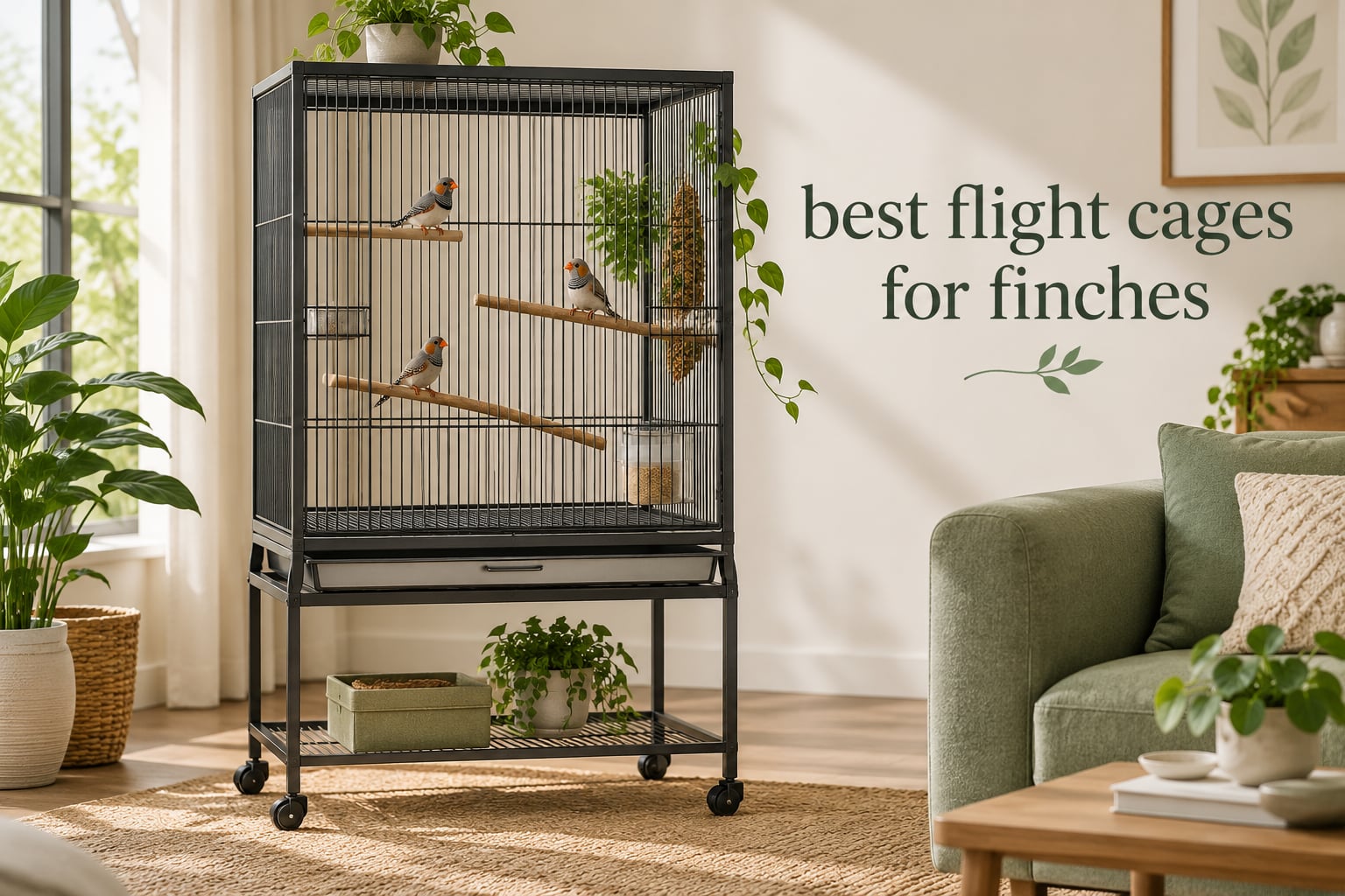 best flight cages for finches